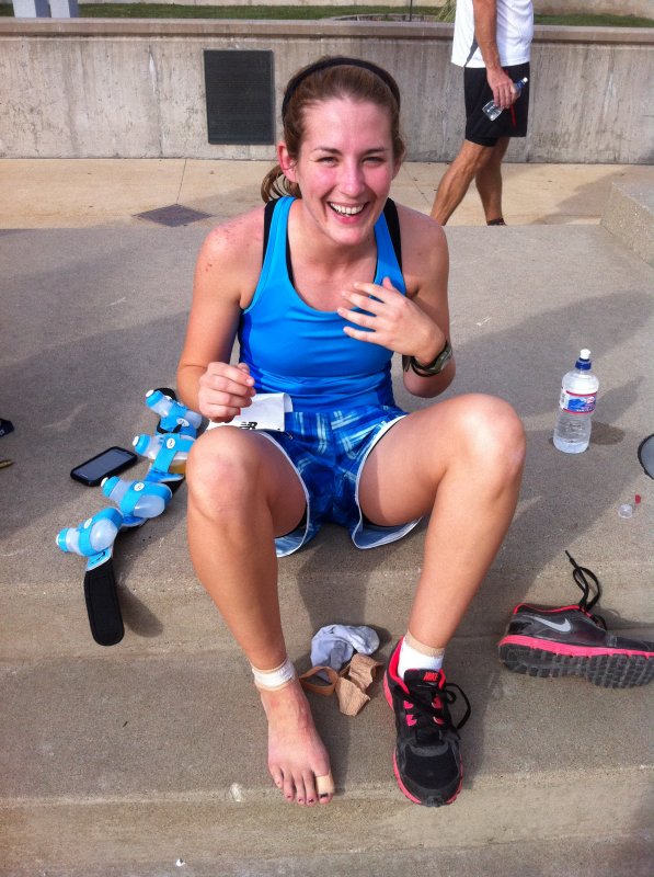 A couple blisters...no problem