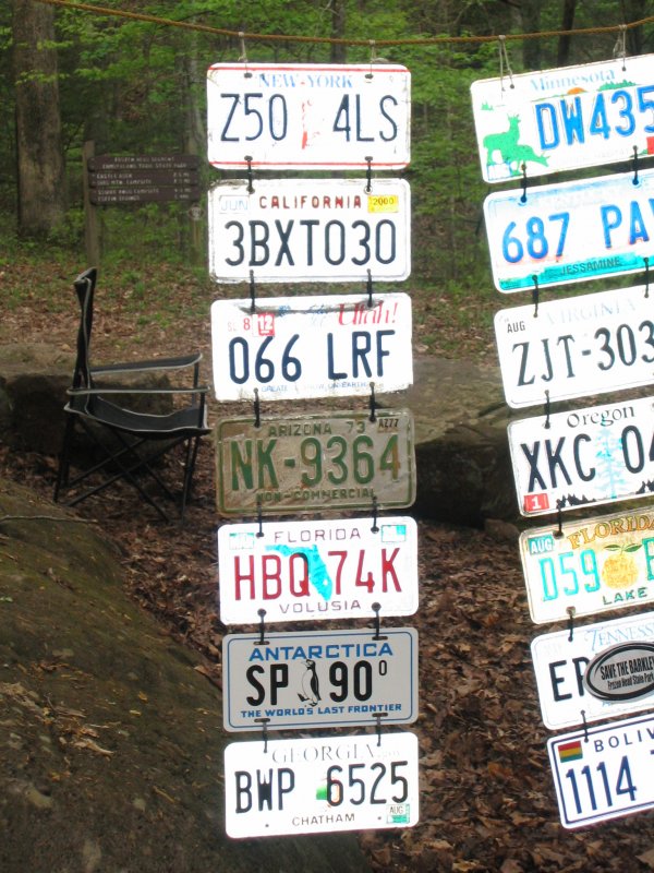 All 'virgins' submit their license plate... but from Antarctica?