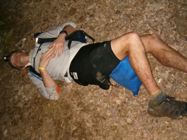 DeWayne Satterfield after finishing the 