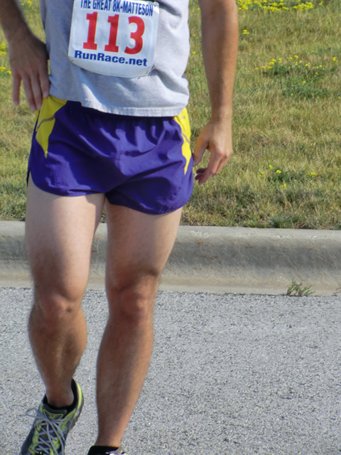 Saturday June 30, 2012 - Runners making the finish of The Great 8K!