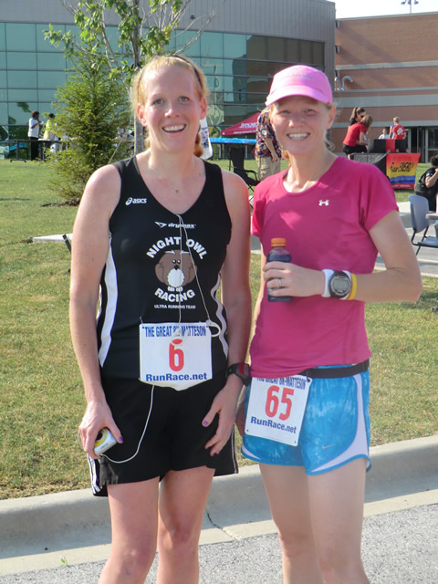 Saturday June 30, 2012 - Runners making the finish of The Great 8K!