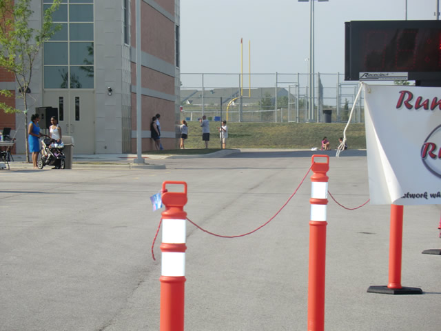 Saturday June 30, 2012 - Runners making the finish of The Great 8K!