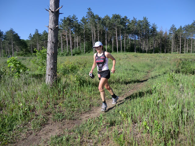Saturday June 2, 2012 : Emma Carlin Outbound (mile 15.8)