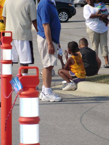 Saturday June 30, 2012 - Runners making the finish of The Great 8K!