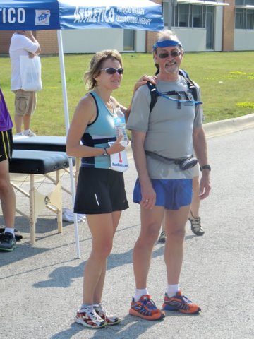 Saturday June 30, 2012 - Runners making the finish of The Great 8K!