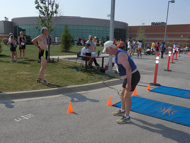 Saturday June 30, 2012 - Runners making the finish of The Great 8K!