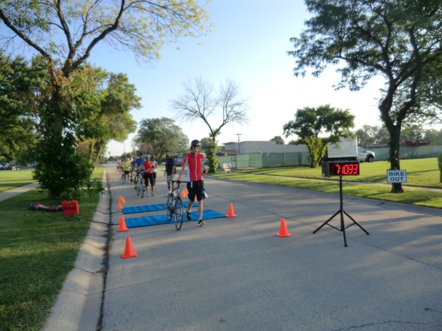 Start of the Adult Super Sprint Duo : Saturday August 10, 2013