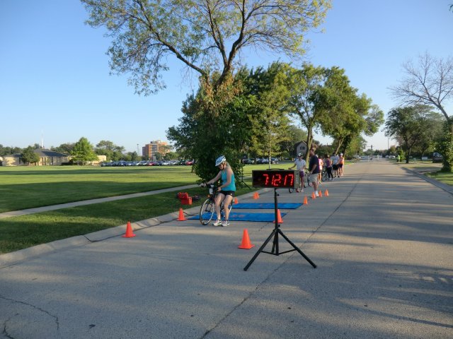 Start of the Adult Super Sprint Duo : Saturday August 10, 2013