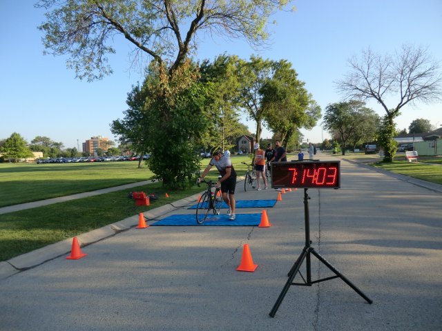 Start of the Adult Super Sprint Duo : Saturday August 10, 2013