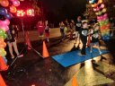 Finish line of the inaugural MSW Light Up the Night 5k.