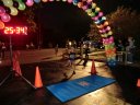Finish line of the inaugural MSW Light Up the Night 5k