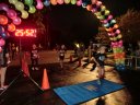 Finish line of the inaugural MSW Light Up the Night 5k