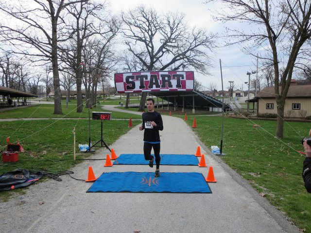 Action at the inaugural IUN Nurses on the Run 5K