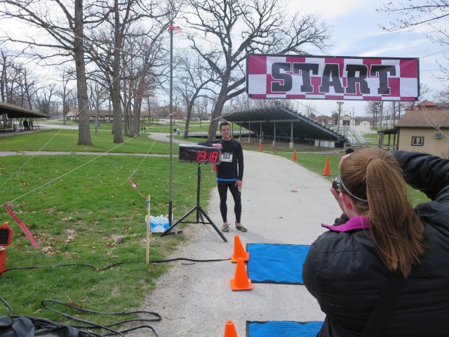 Action at the inaugural IUN Nurses on the Run 5K