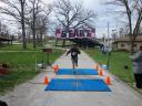 Action at the inaugural IUN Nurses on the Run 5K