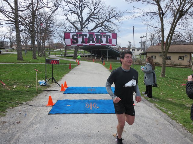 Action at the inaugural IUN Nurses on the Run 5K