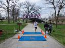 Action at the inaugural IUN Nurses on the Run 5K