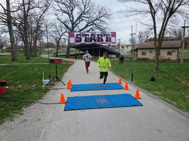 Action at the inaugural IUN Nurses on the Run 5K