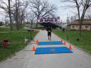 Action at the inaugural IUN Nurses on the Run 5K