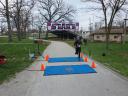 Action at the inaugural IUN Nurses on the Run 5K