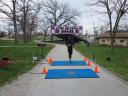 Action at the inaugural IUN Nurses on the Run 5K