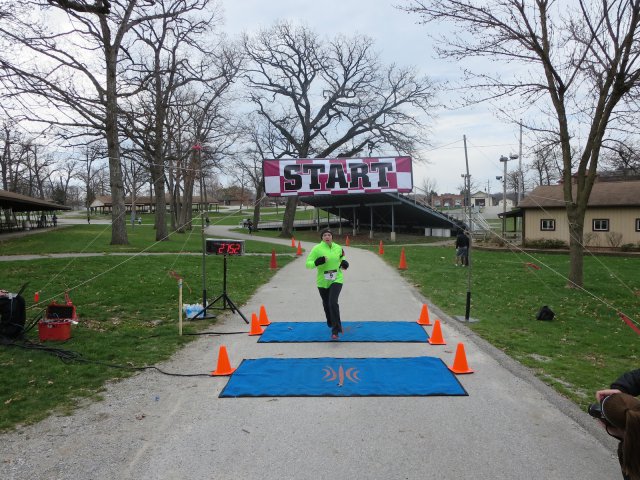 Action at the inaugural IUN Nurses on the Run 5K