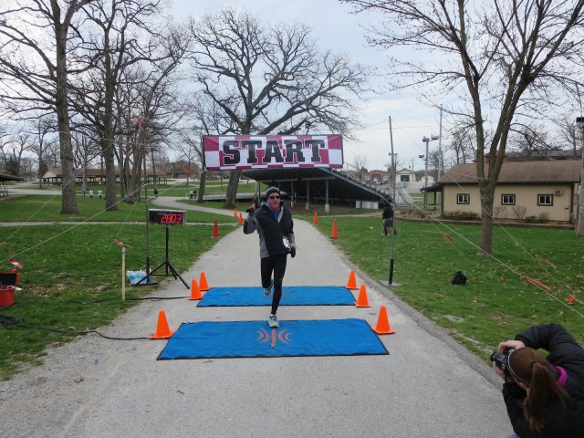Action at the inaugural IUN Nurses on the Run 5K