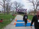 Action at the inaugural IUN Nurses on the Run 5K