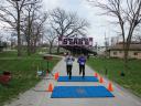 Action at the inaugural IUN Nurses on the Run 5K