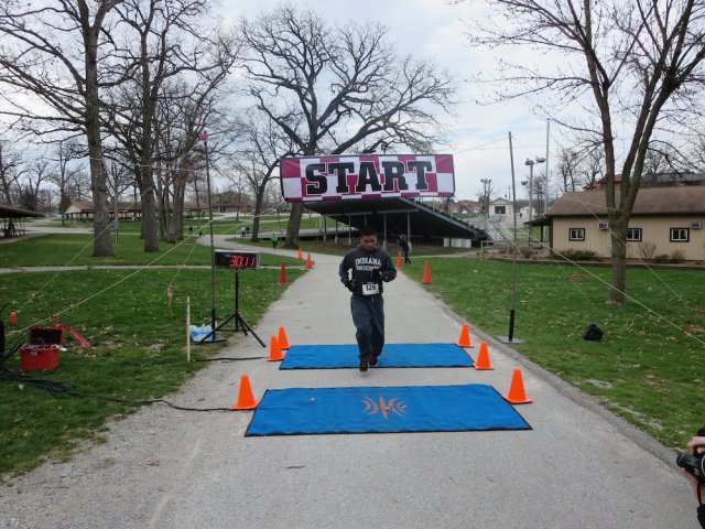 Action at the inaugural IUN Nurses on the Run 5K