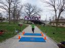 Action at the inaugural IUN Nurses on the Run 5K