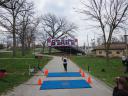 Action at the inaugural IUN Nurses on the Run 5K
