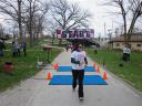 Action at the inaugural IUN Nurses on the Run 5K
