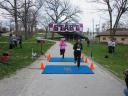 Action at the inaugural IUN Nurses on the Run 5K