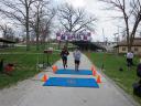 Action at the inaugural IUN Nurses on the Run 5K