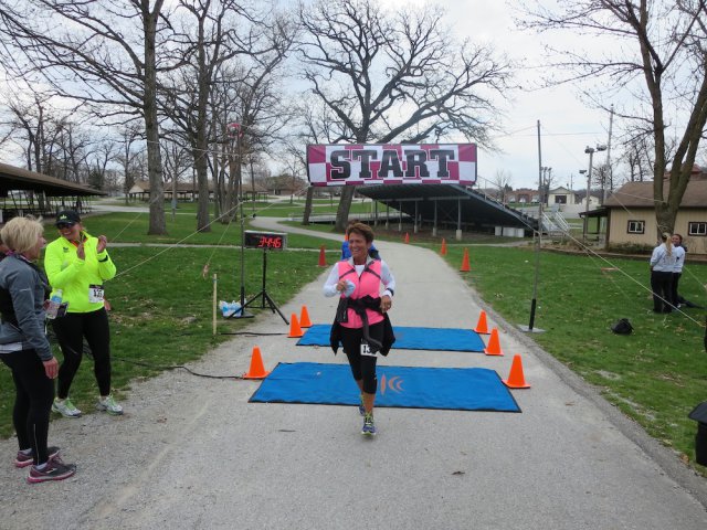 Action at the inaugural IUN Nurses on the Run 5K