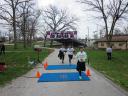 Action at the inaugural IUN Nurses on the Run 5K