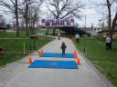 Action at the inaugural IUN Nurses on the Run 5K
