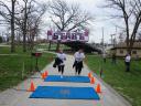 Action at the inaugural IUN Nurses on the Run 5K