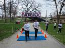 Action at the inaugural IUN Nurses on the Run 5K