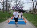 Action at the inaugural IUN Nurses on the Run 5K