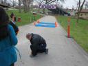 Action at the inaugural IUN Nurses on the Run 5K