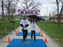 Action at the inaugural IUN Nurses on the Run 5K