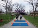 Action at the inaugural IUN Nurses on the Run 5K