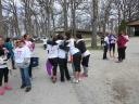 Action at the inaugural IUN Nurses on the Run 5K