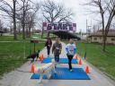 Action at the inaugural IUN Nurses on the Run 5K