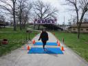 Action at the inaugural IUN Nurses on the Run 5K