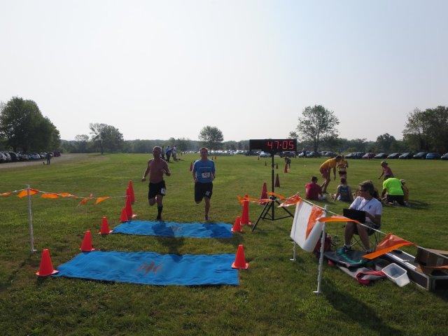 5Kers and 10Kers both now getting to the finish