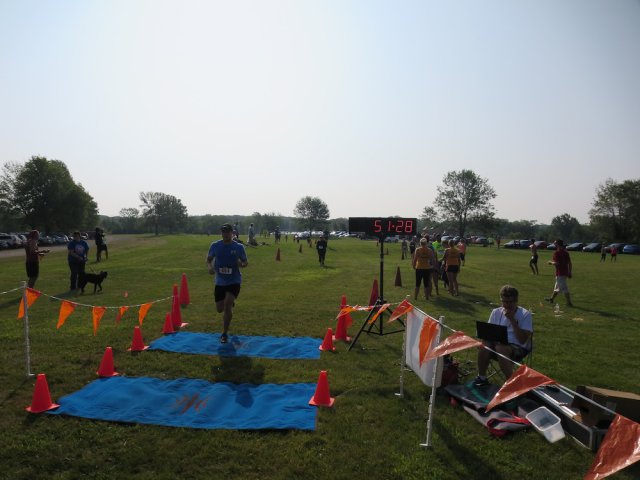 5Kers and 10Kers both now getting to the finish