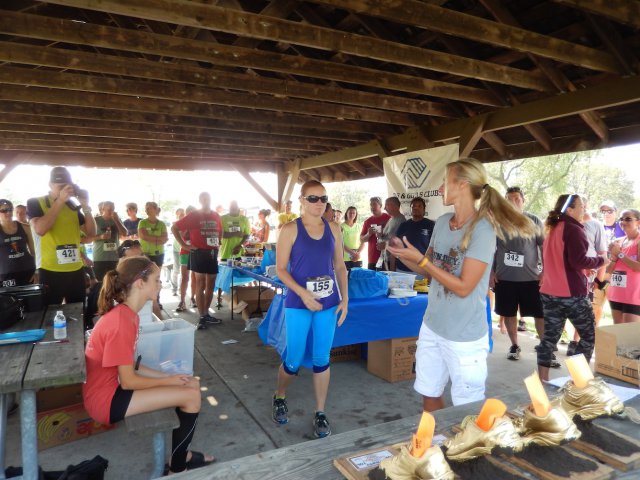 Rewarding happiness at the awards ceremony!